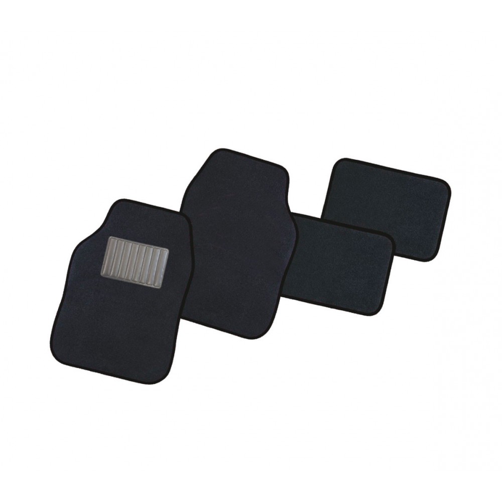 TA051 Set 4 tappetini XONE SPEED in moquette con fondo antiscivolo in 4 colori