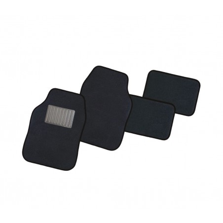 TA051 Set 4 tappetini XONE SPEED in moquette con fondo antiscivolo in 4 colori