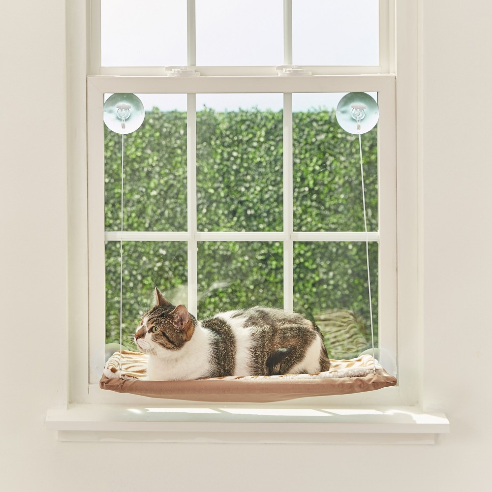 221301 Sunny Seat lettino per gatti a ventose da finestra supporto amaca 30x55cm