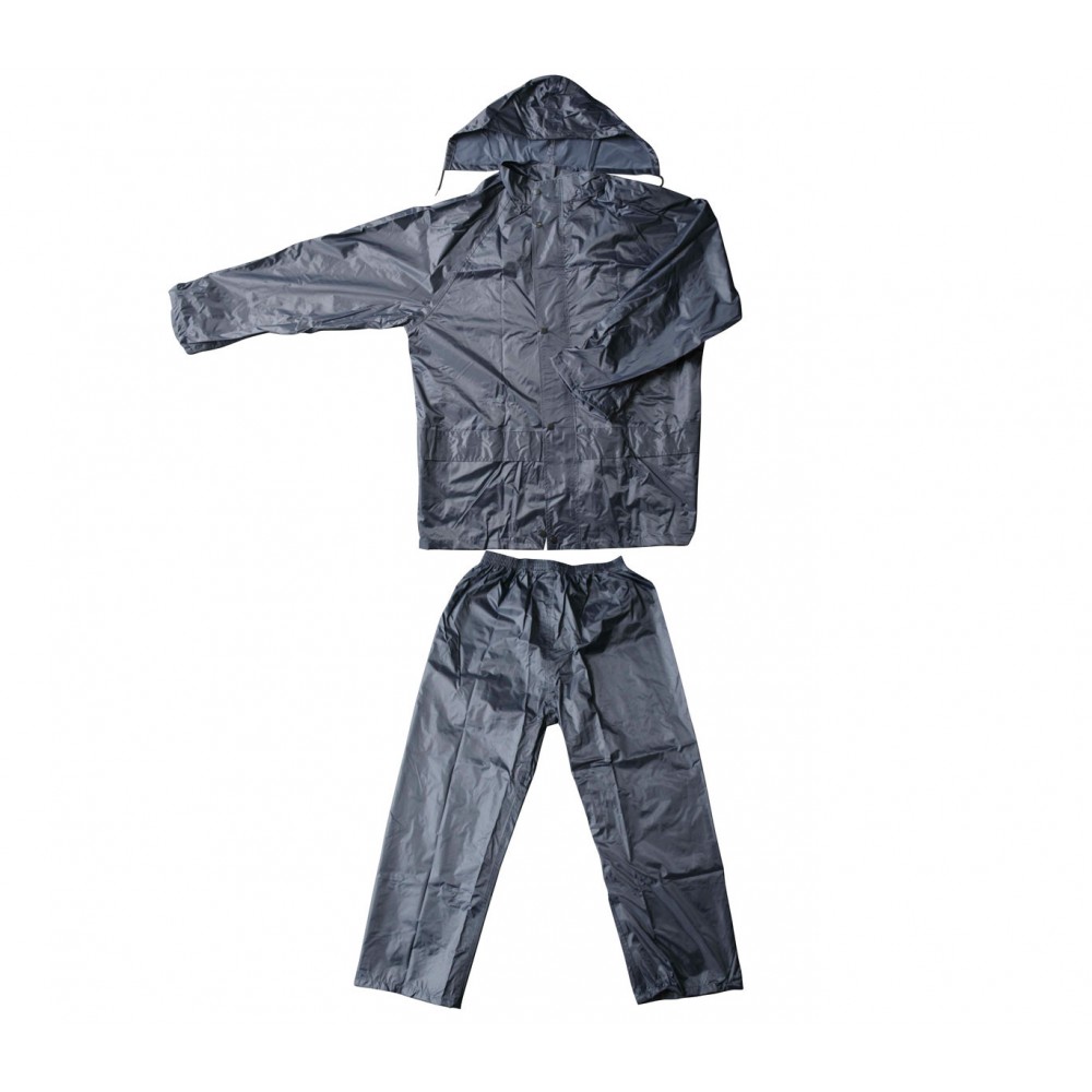 Completo Antipioggia EF016 XONE con giacca e pantalone di Nylon antistrappo
