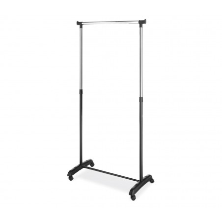 VestiAmo 098735 Casa Appendiabiti estensibile rotelle girevoli 84x43x93-160 cm