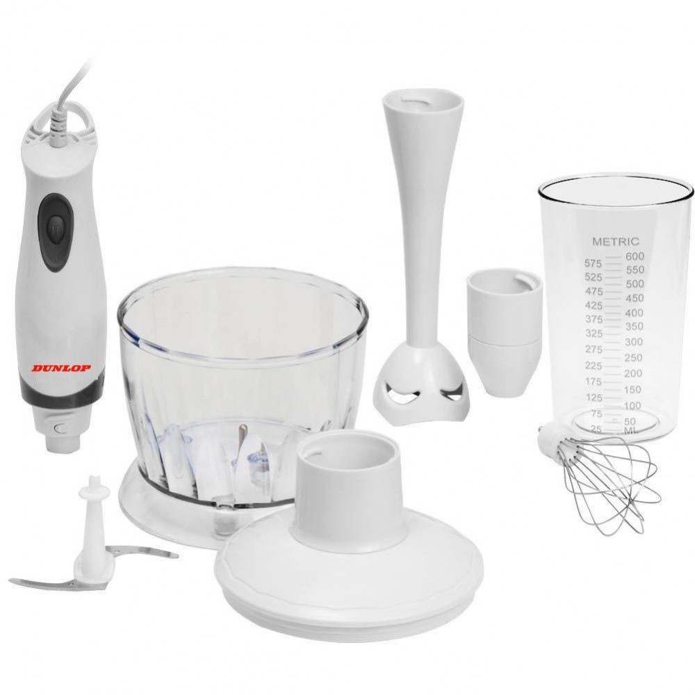 Multirobot frullatore 067674 Dunlop 9 pezzi bicchiere da 650ml incluso 250W