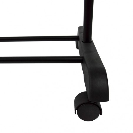 021027 Appendiabiti in metallo estensibile con ruote 83x41x87 max h162 cm