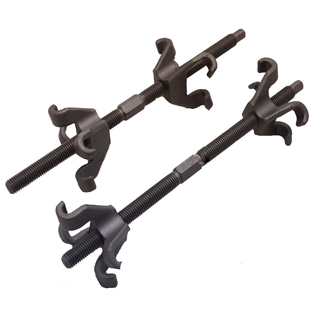 2 Morsetti Di Compressione GRAPHITE Per Guida Di Motosega - Fissaggio Rapido - Per Binario 58 G495