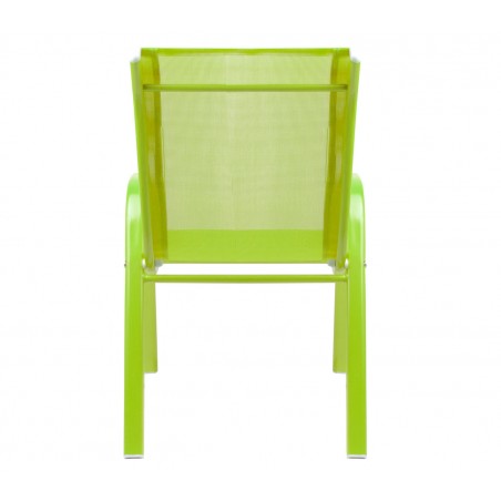 Sedia Bambini Verde TEXALINE 543034 in Tela traspirante struttura in acciaio