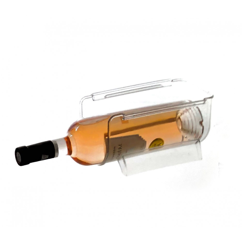 Maitre Chef Portabottiglia da frigo in PE rigida Atossica 21x11x11cm impilabili