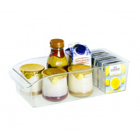 MAITRE CHEF 960179 CASSETTO DA FRIGO 31X15X10CM PE RIGIDA ATOSSICA TRASPARENTE