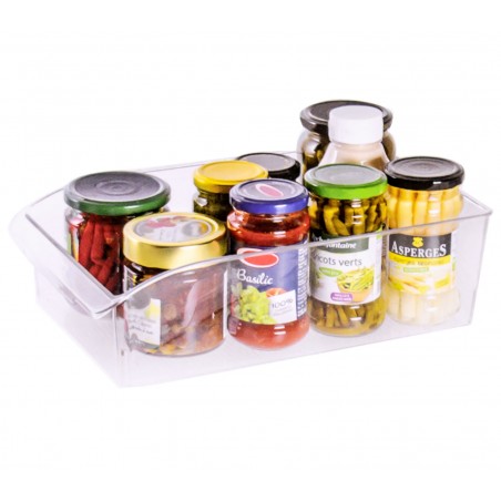 MAITRE CHEF 960162 CASSETTO DA FRIGO 31x20x10cm PE RIGIDA ATOSSICA TRASPARENTE