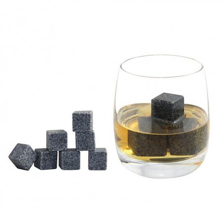 Maitre Chef 930486 set 8 Pietre ghiaccio 2x2x2 cm per whiskey con pouchette  Maitre Chef 930486 set 8 Pietre ghiaccio 2x2x2 cm per whiskey con pouchette