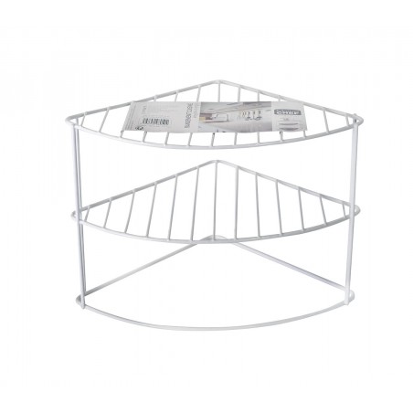 Mensola ad angolo per cucina 980504 da tavolo in metallo verniciato 3 livelli