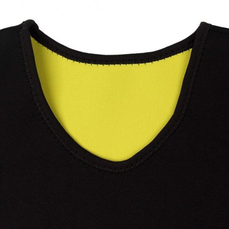 T SHIRT UNISEX SAUNA snellente totalmente in neoprene dalla M alla XXL