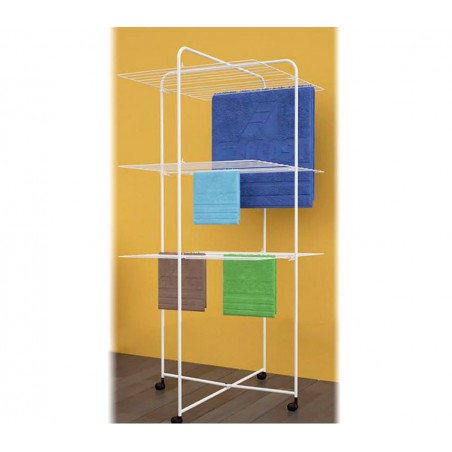 ASSO Stendino a torre 3 piani 946800 40 mt chiusura salva spazio 120x65x72 cm