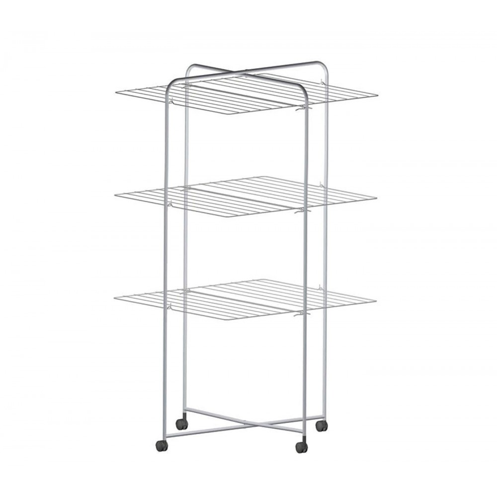 ASSO Stendino a torre 3 piani 946800 40 mt chiusura salva spazio 120x65x72 cm