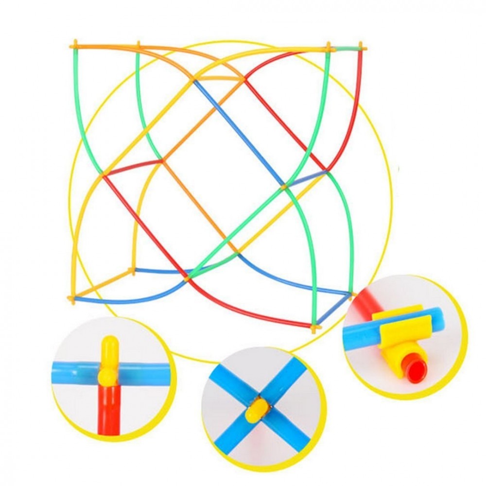 Cannucce gioco per costruzioni 3D con attacchi...