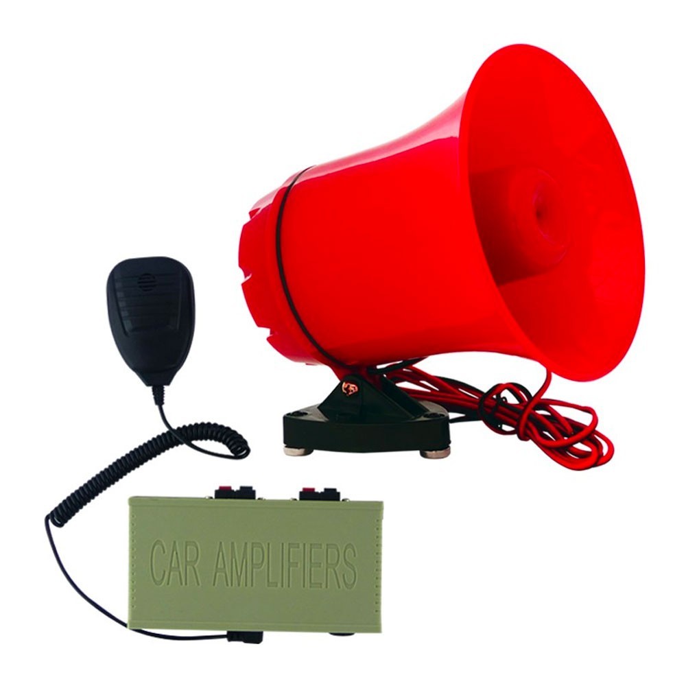 Megafono Da auto in PVC con amplificatore...