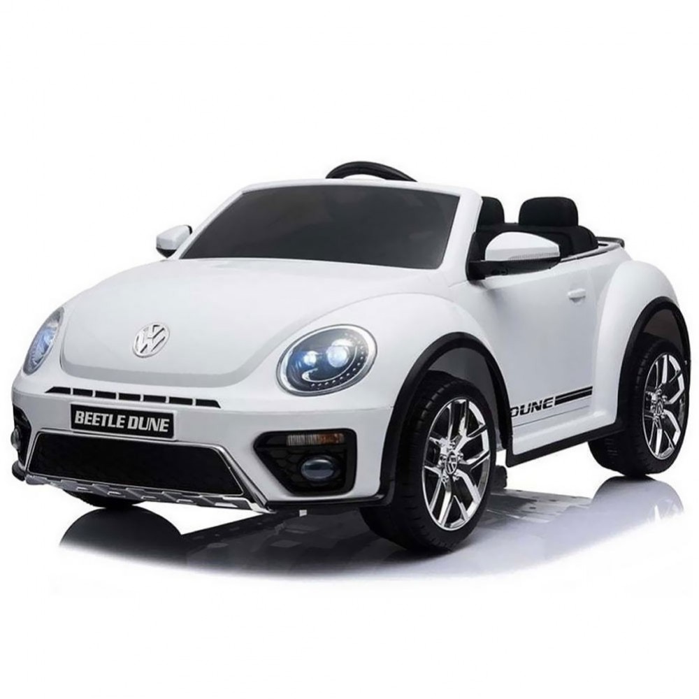 Auto elettrica LT893 per bambini 2 posti VOLKSWAGEN The Beetle 12V telecomando