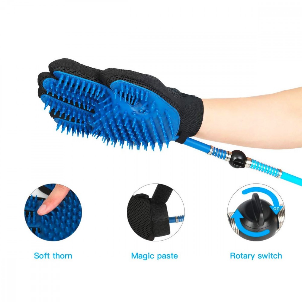 Guanto Massaggiante doccia CL-018 per animali...