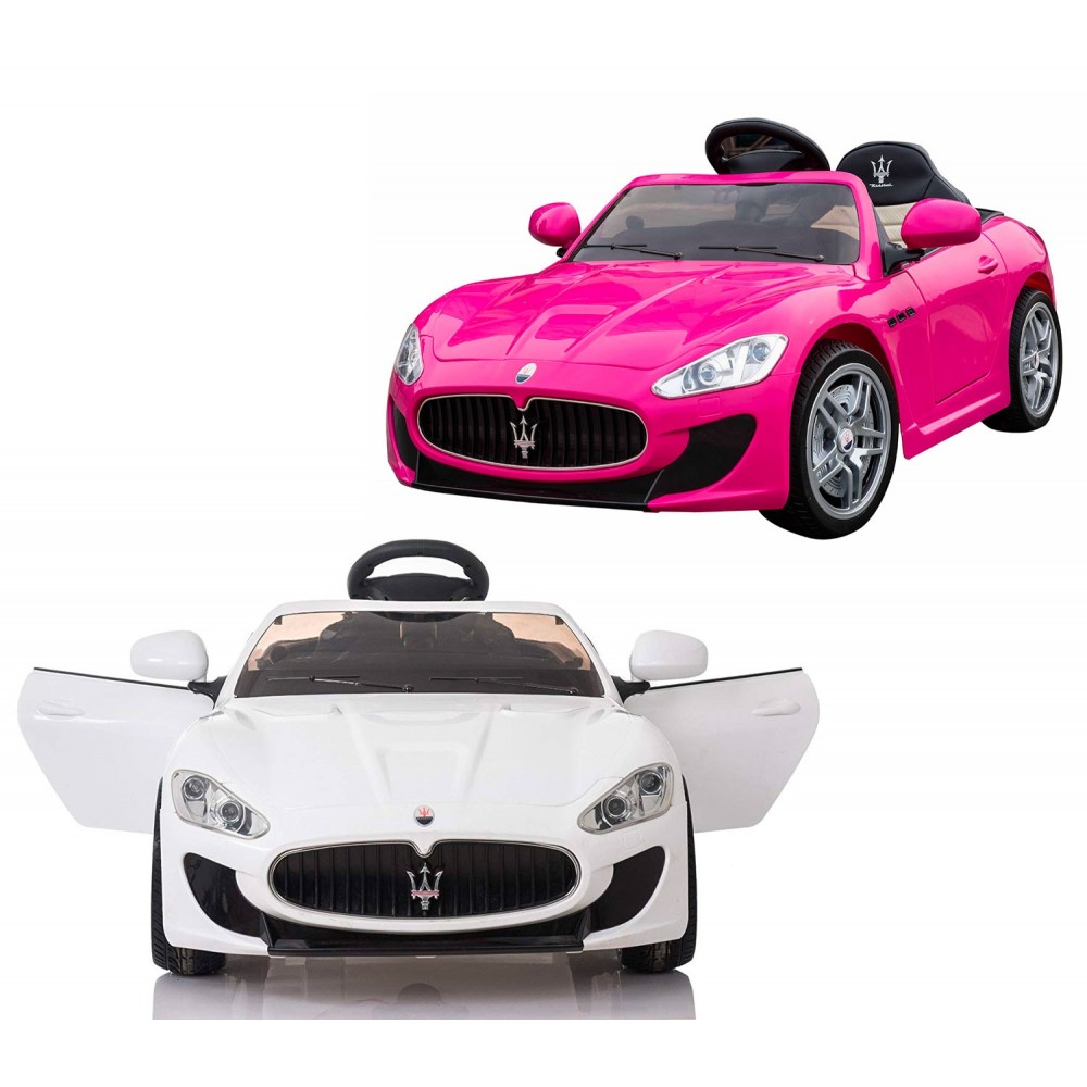 Auto bambini MASERATI B86117 GRAN TURISMO 12V cabrio 3 velocità radiocomando MP3