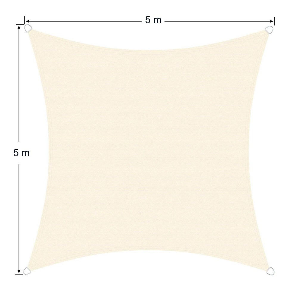 Telo Ombrengiante QUADRATO 482452 Verde 5x5m...