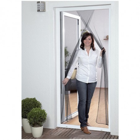 GBST140 STARKEN Zanzariera per porta 140x250cm due veli in poliestere