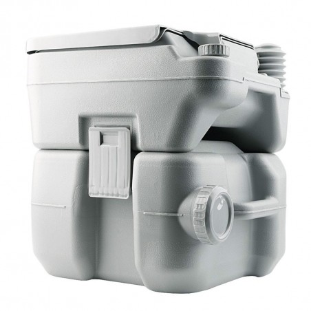 FUBUCA bagno chimico 20Lt portatile da campeggio con scarico a pompa 41x35x41 cm