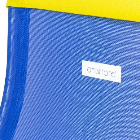 Sdraio pieghevole colorata ONSHORE 429396 schienale reclinabile alluminio