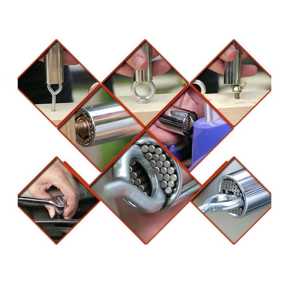 Chiave universale multifunzione GatorGrip 7-19mm per ogni tipo di bullone 178873