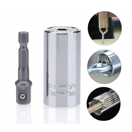 Chiave universale multifunzione GatorGrip 7-19mm per ogni tipo di bullone 178873