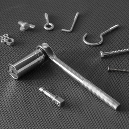 Chiave con cricchetto universale 3 pezzi multifunzione 180623 GATOR GRIP 7-19 mm