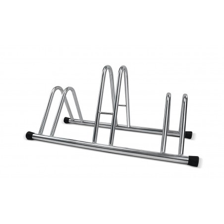 PDR Portabici PORTACICLO da terra A12308 per parcheggio biciclette 3 posti bici