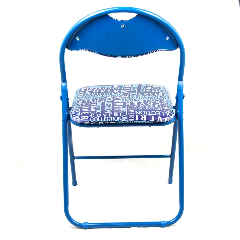 Sedia pieghevole 4106009 COVERI base in metallo...