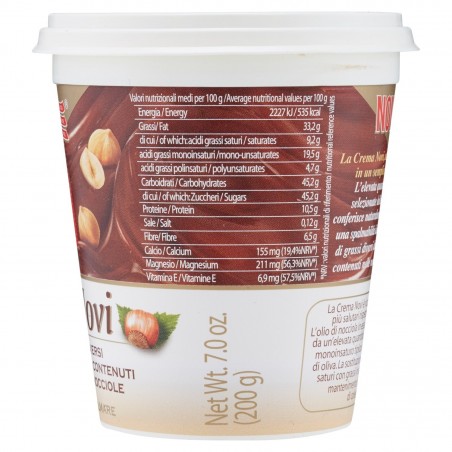 Novi Crema Spalmabile Alle Nocciole vasetto da 200 gr