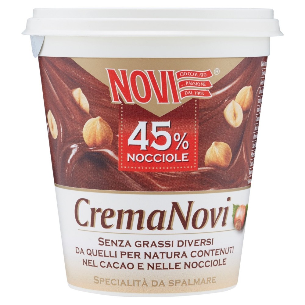 Novi Crema Spalmabile Alle Nocciole vasetto da 200 gr