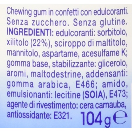 Vivident Xylit Gomma da Masticare Spearmint 8 confezioni da 75 pezzi [600 pezzi]