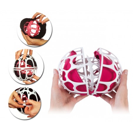 Sfera salva reggiseno e collant evita i danni in lavatrice doppia azione protezione biancheria