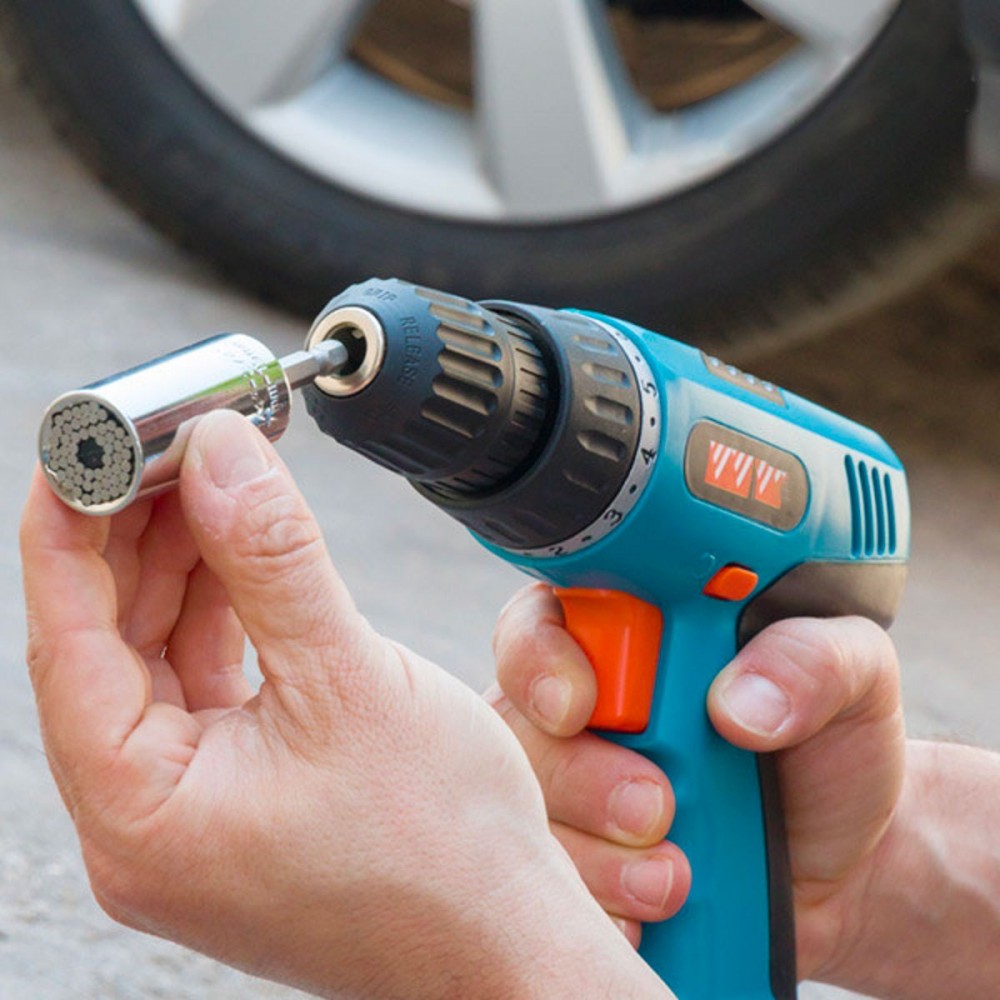 Chiave con cricchetto universale 3 pezzi...