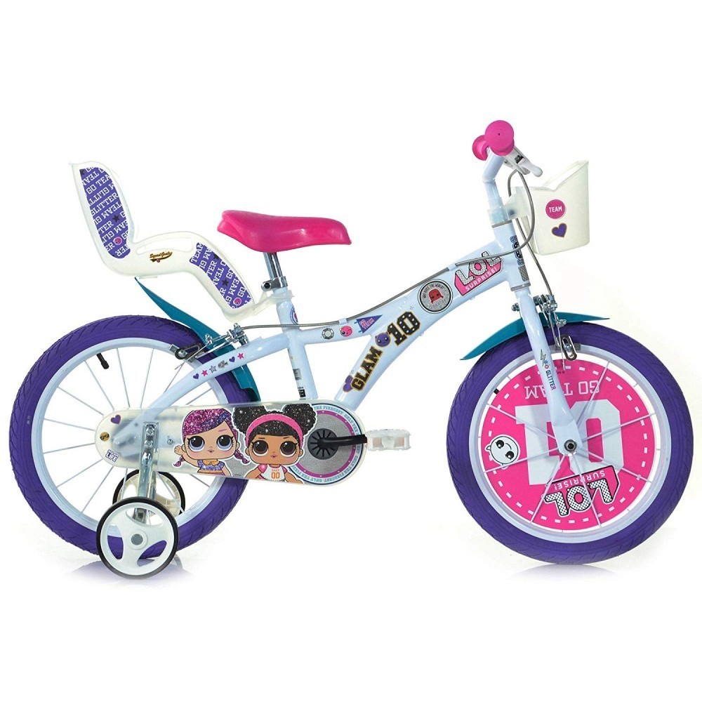 Bici 16 Lol Surprise Per Bambina Dino Bikes 616 G-LOL 4-7 anni