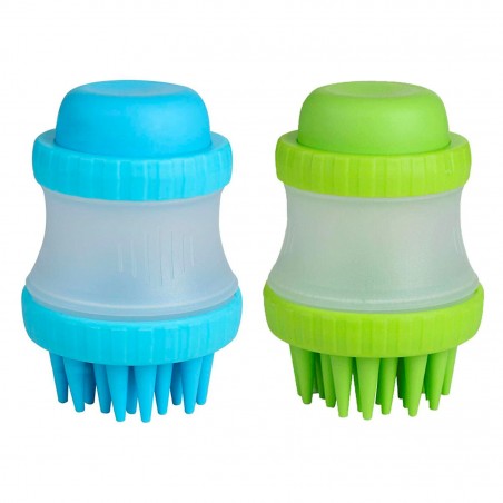 Gentle Dog Washer spazzola in silicone 221158 per cani dispenser porta sapone