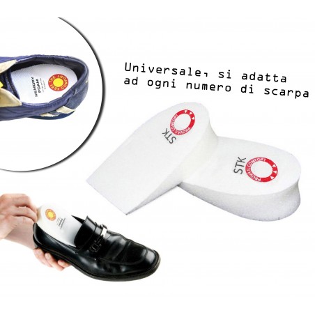 Paia di solette alzatacchi in memory universale ideale per tallonite allevia i dolori Paia di solette alzatacchi in memory universale ideale per tallonite allevia i dolori