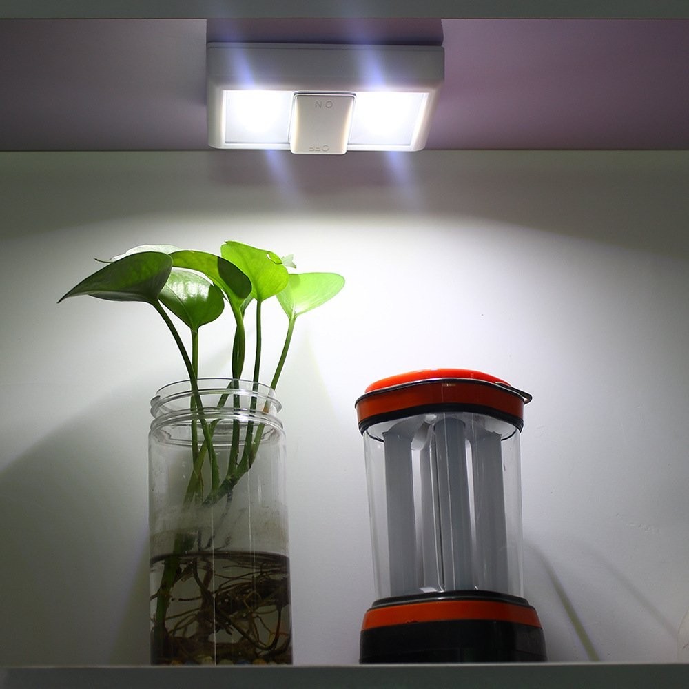 Luce LED COB a batterie KL-1705 con pulsante e...