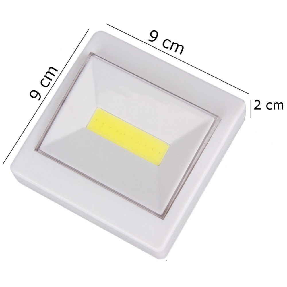 Luce LED COB a batterie  618127 con pulsante e...