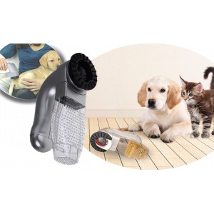 Tosatrice 2 in 1 rimuove peli in eccesso mentre massaggia per cane e gatto SHED indolore 2