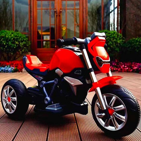 Moto elettrica BKT GENNY 6V per bambini BK31297 luci e suoni 1X25W +36 mesi