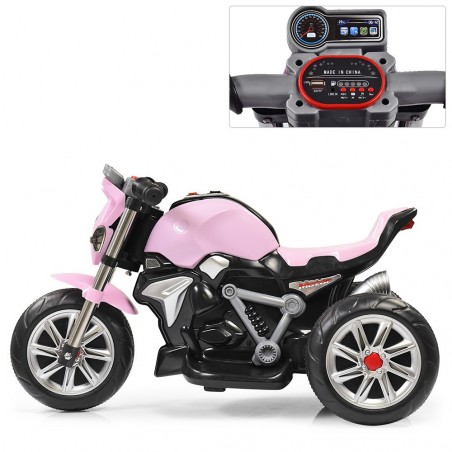Moto elettrica BKT GENNY 6V per bambini BK31297 luci e suoni 1X25W +36 mesi