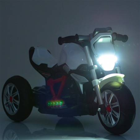 Moto elettrica BKT GENNY 6V per bambini BK31297 luci e suoni 1X25W +36 mesi