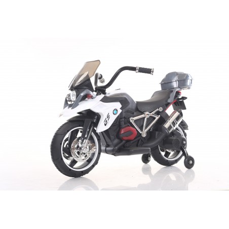 MOTO ELETTRICA 6V per bambini BKT B32110 luci musica con BAULETTO MP3 +36 mesi