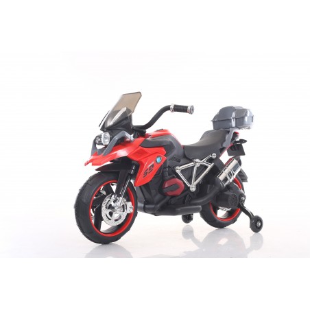 MOTO ELETTRICA 6V per bambini BKT B32110 luci musica con BAULETTO MP3 +36 mesi