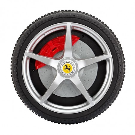 Auto bambini elettrica FERRARI FXX B08184 sedile in pelle 12V telecomando led