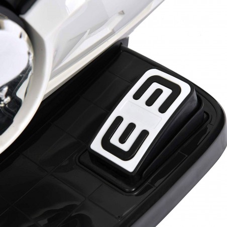 Moto da Strada BKT B39326 per bambini con luci led 12V MP3 USB sedile in pelle