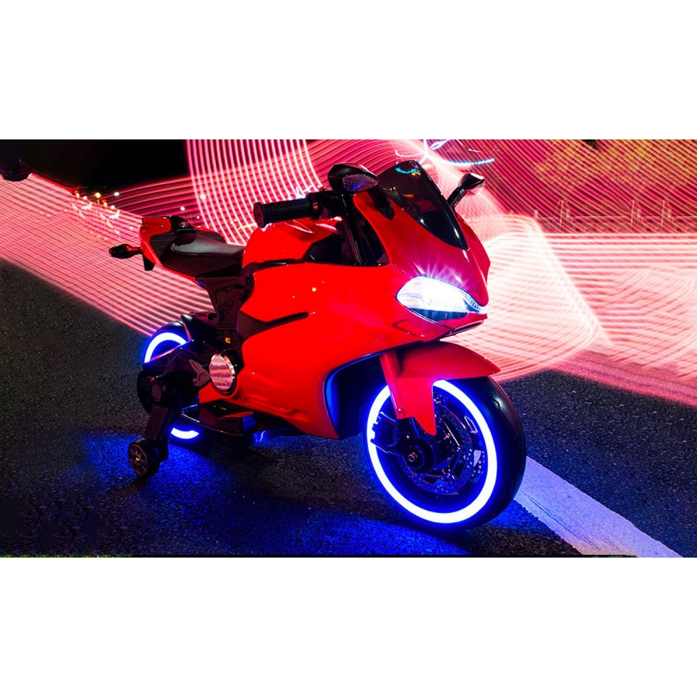 Moto da Strada BKT B39326 per bambini con luci...